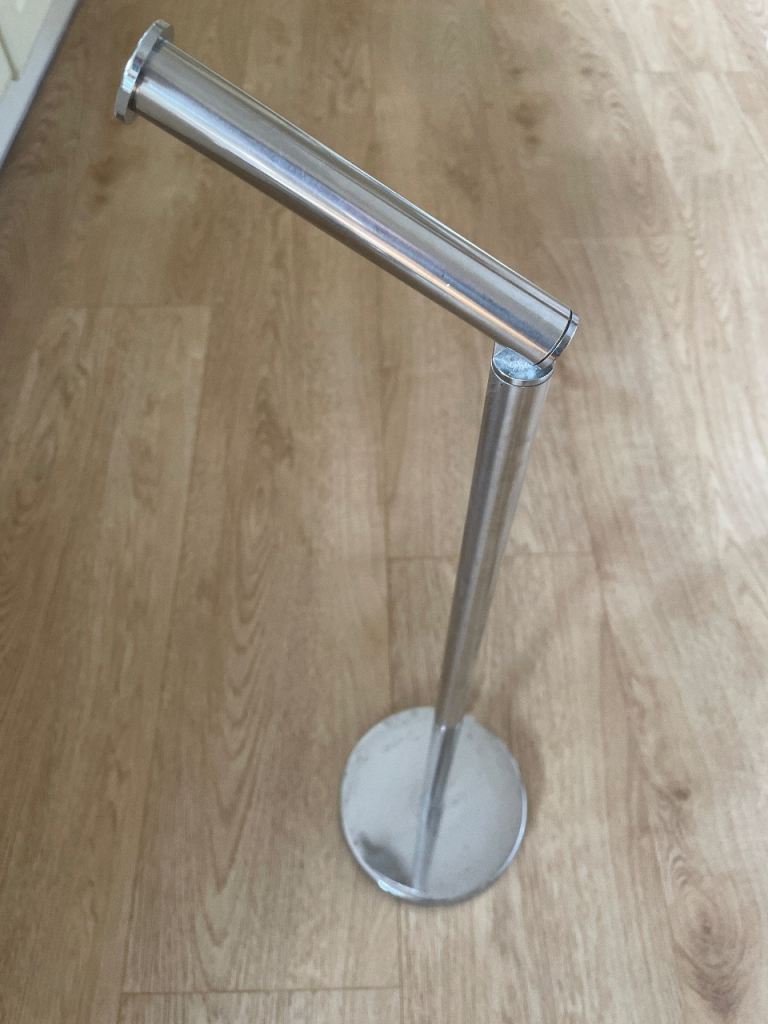 Next Chrome Toilet Roll Holder Stand