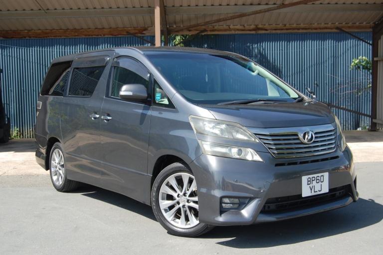 TOYOTA VELLFIRE 2.4 PLATINUM SELECTION 7 SEATS 2010 Petrol Automatic in Grey