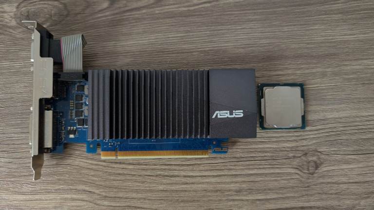 NVIDIA GT 710 GPU & Intel I5-7400 CPU