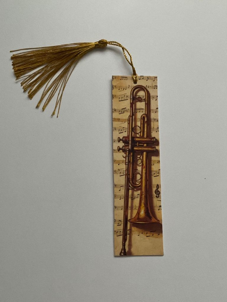 Musical Instrument Bookmarks with Tassel – As Good As New