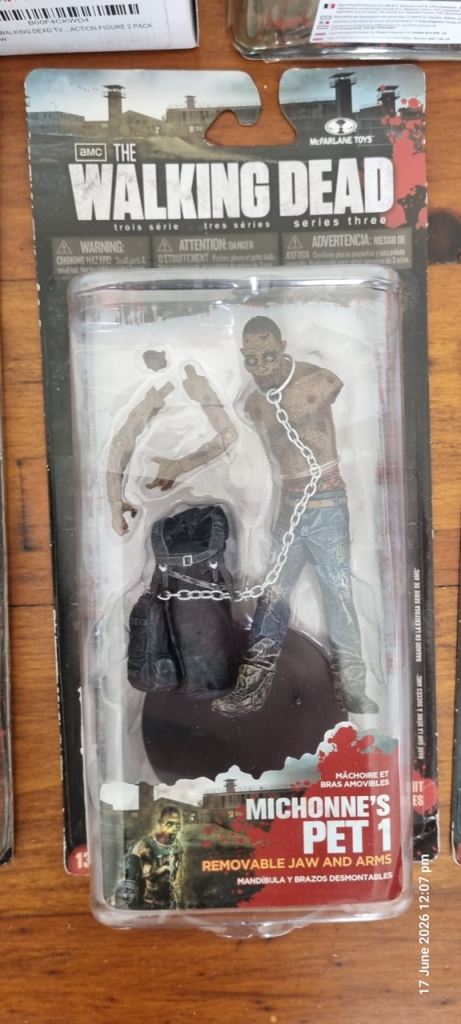 The Walking Dead Series Three Michonne's Pet 1 Action Figure NEW