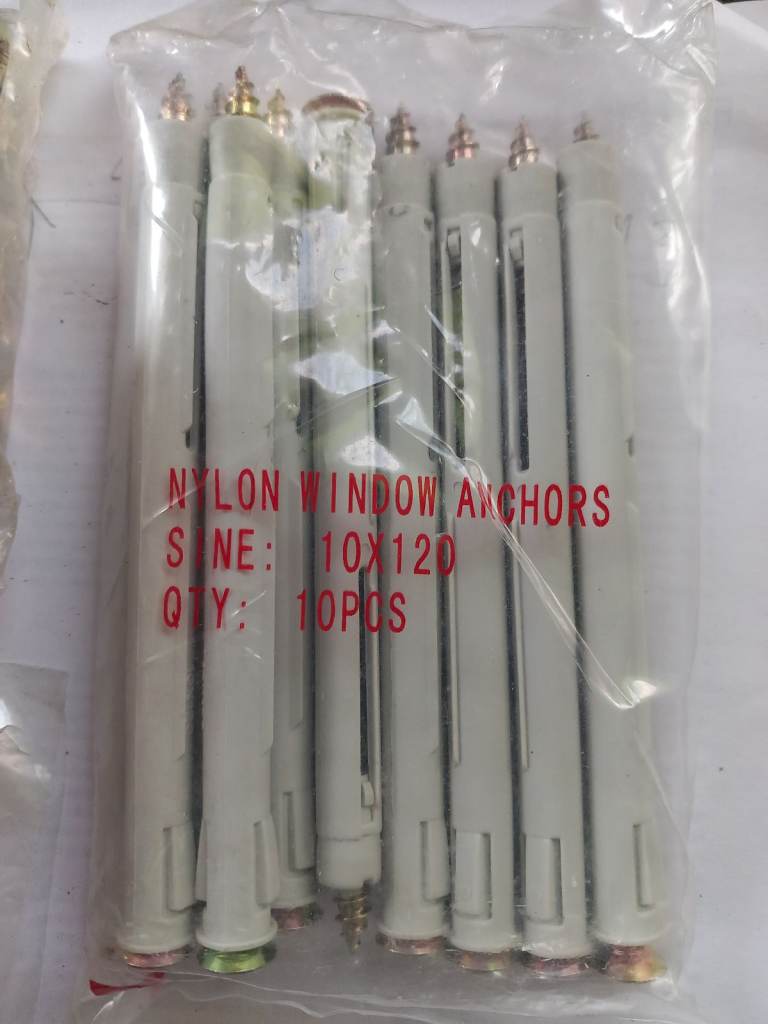 Rawlplug Nylon Frame Fixing 10 x 120mm Window Anchors