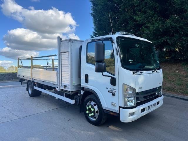 2021 71 ISUZU N75.190 Euro 6 16ft6 alloy drop side tool locker auto air con