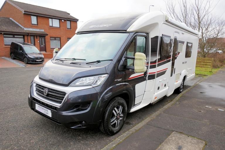 2016 Swift Bolero 724FB, 4-Berth, 4-Seatbelts, Fixed Double French Bed