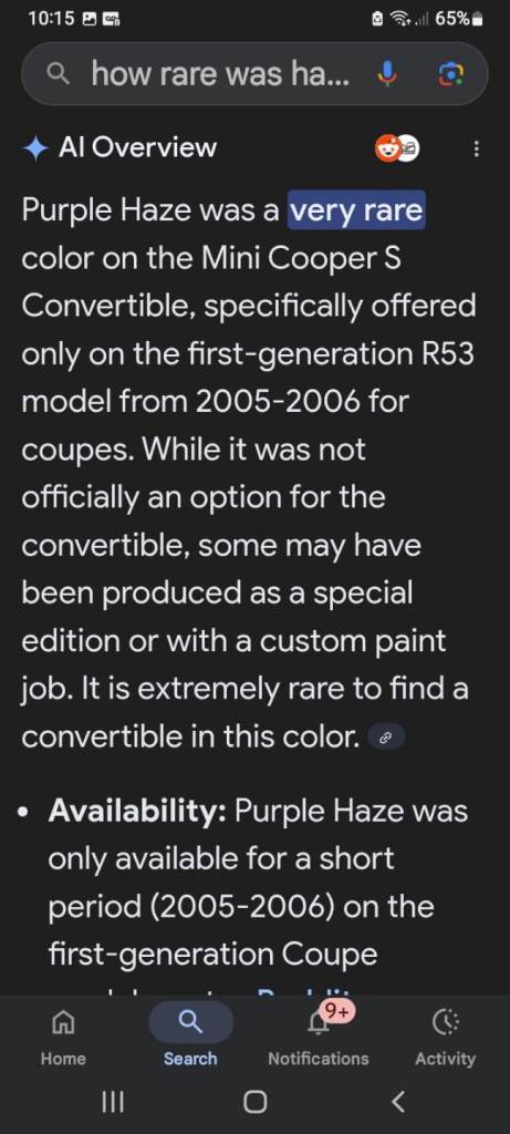 Mini, CONVERTIBLE, Convertible, 2005, Manual, 1598 (cc), 2 doors