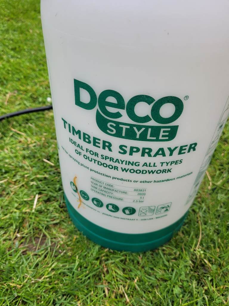 Deco style timber sprayer 