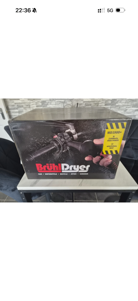 Bruhl motorcycle dryer MD1900+