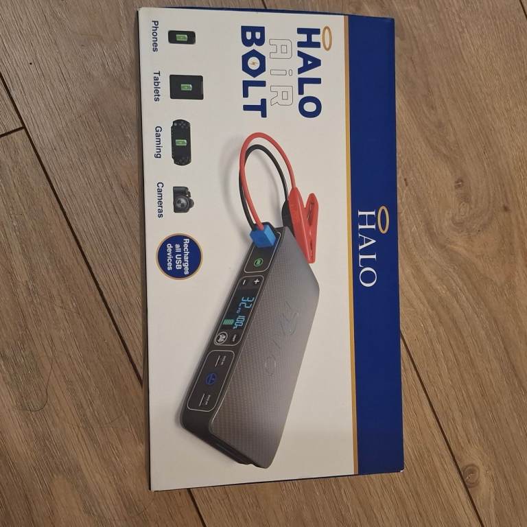 Halo car jump starter 