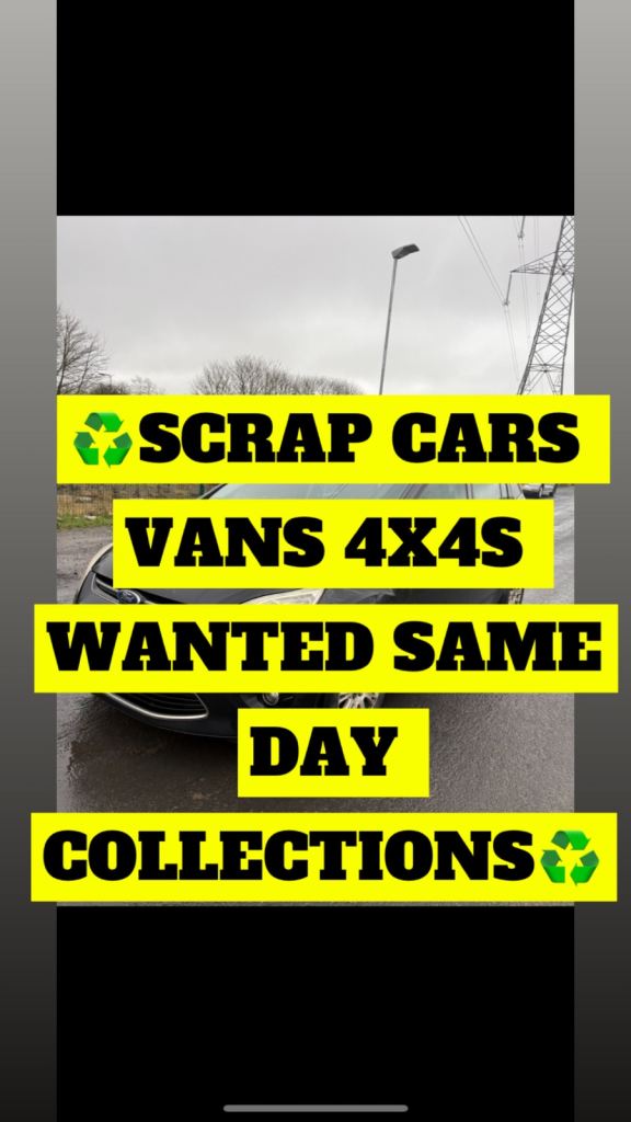 SCRAP CARS WANTED