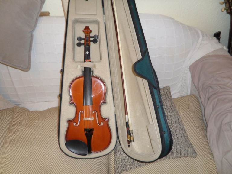 Violin - ANTONI ACV31 3/4 Size Acoustic Soprano Violin with Soft Case