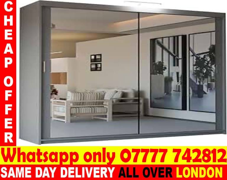 ZAM- Wardrobe – Modern Design TWO & THREE DOOR 