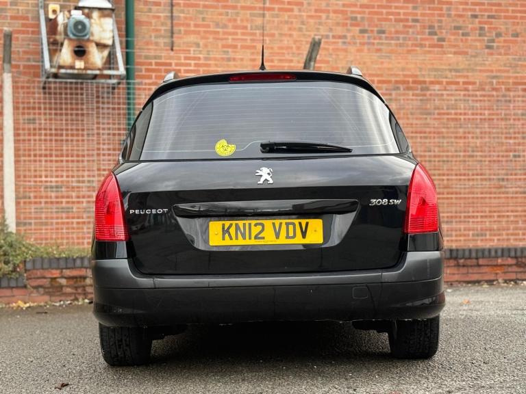 2012 Peugeot 308 1.6 HDI 92 SR 5dr ESTATE DIESEL Manual