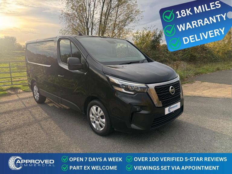 2023 Nissan Primastar (73) 2.0 DCI 130 BHP SWB TEKNA / TRAFIC SPORT LOW MILEAGE EURO 6 PANEL VAN ...