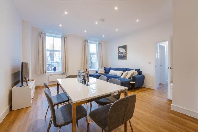 Full furniture kit out for a 2-bedroom short let apartment.