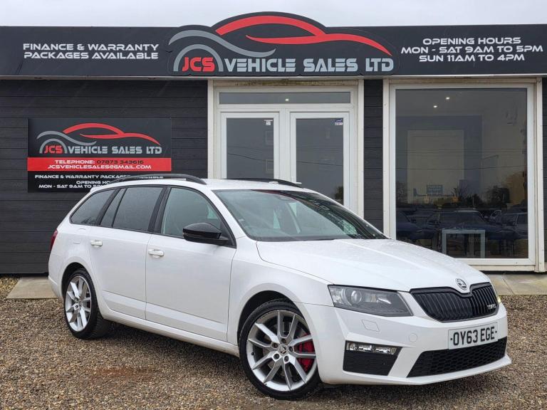 2013 Skoda Octavia 2.0 TDI CR vRS 5dr DSG ESTATE DIESEL Automatic