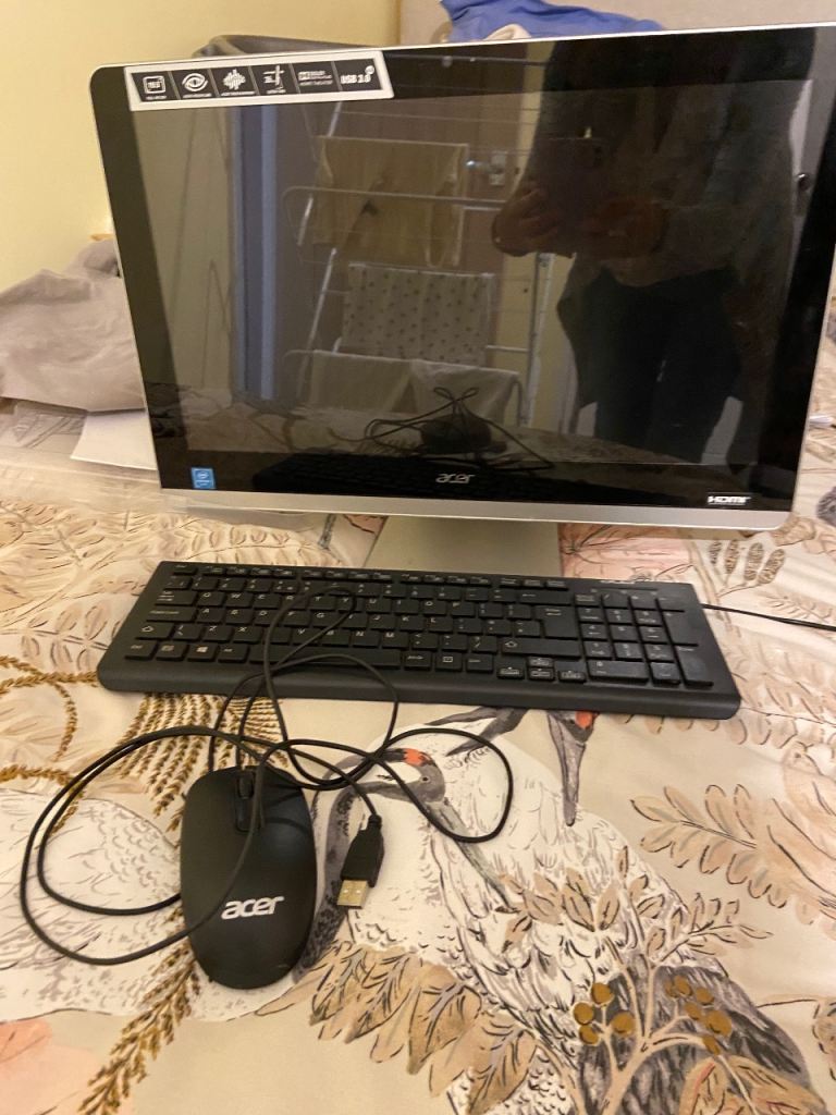 Acer All-in-One Desktop PC with Keyboard and Mouse