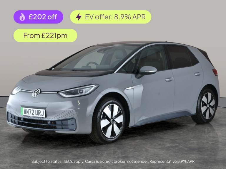 2023 Volkswagen ID.3 Pro 58kWh Family Hatchback 5dr Electric Auto (145 ps) - COMFORT PACK - BLUE ...