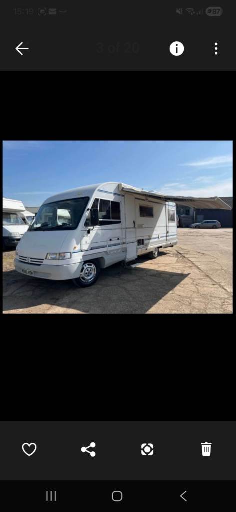 Pilote Galaxy mx88 Peugeot boxer 6 birth 