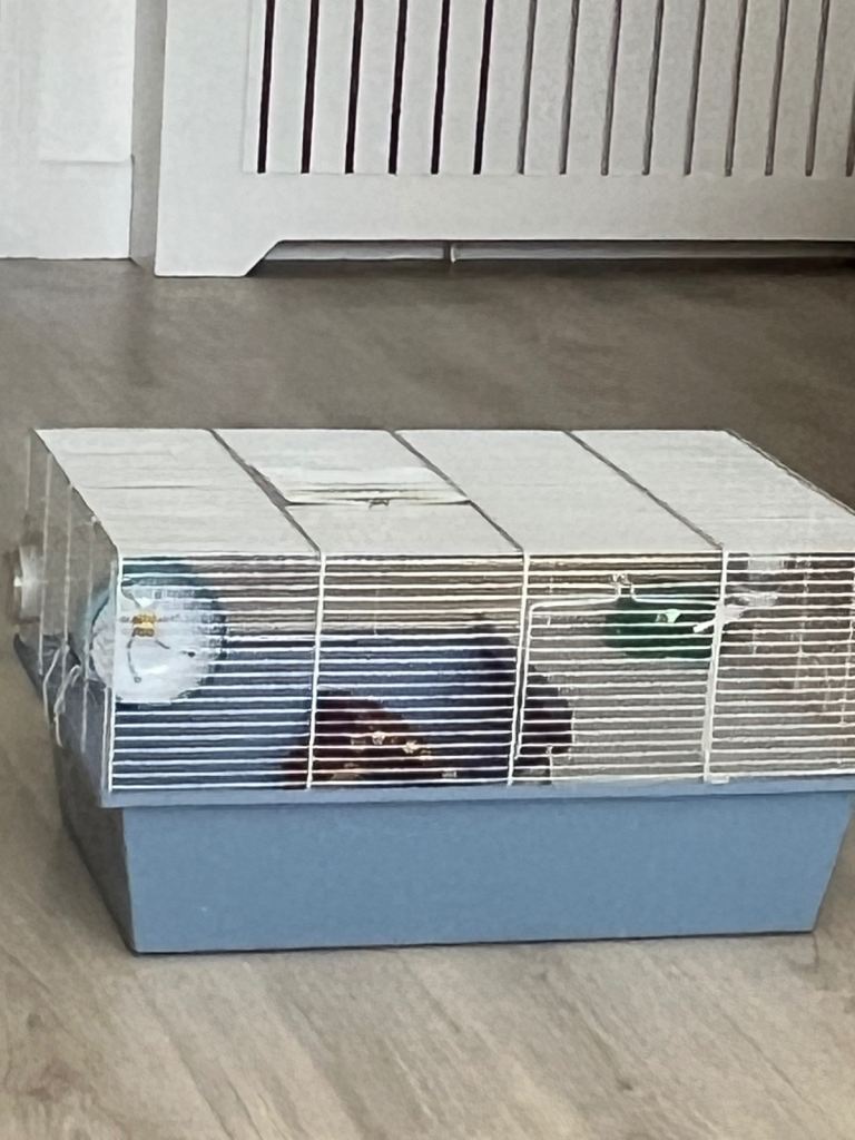Hamster or small rodent cage
