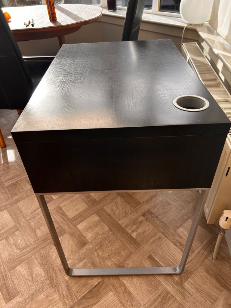 Black desk