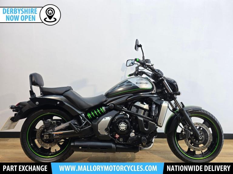 Kawasaki Vulcan S 650 Grey 2016 - Gear Indicator, ABS, Heated Grips