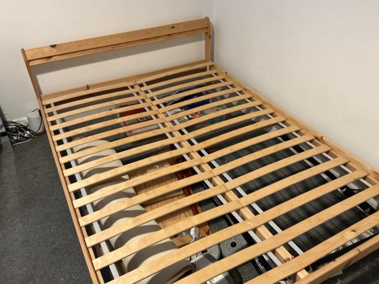 Double bed and mattress 