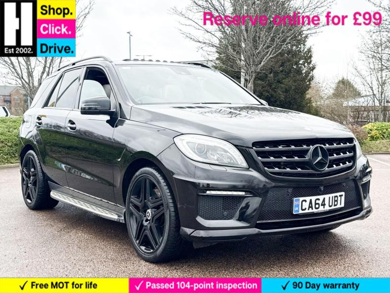 2015 Mercedes-Benz M Class 5.5 ML63 V8 AMG SUV 5dr Petrol SpdS+7GT 4WD Euro 6 (s/s) (525 ps) ESTA...