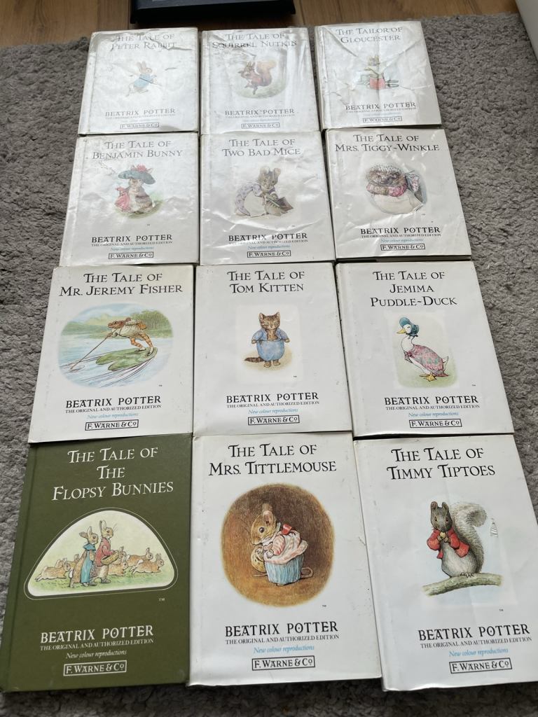 Collection Beatrix potter books - Frederick Warne. 