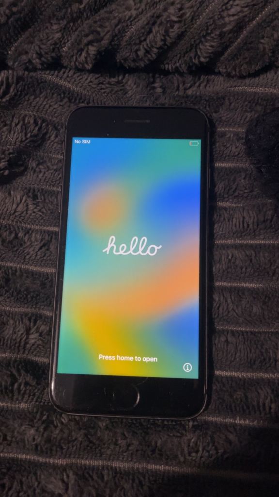 Apple iPhone 8 Black – Unlocked, Microphone Fault