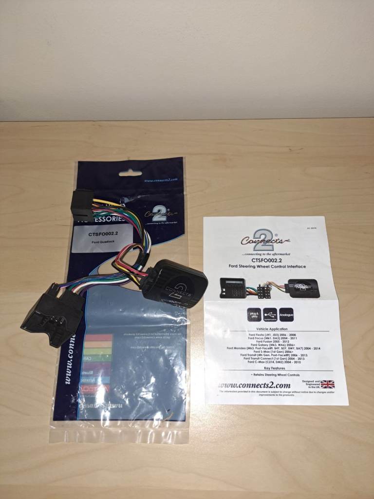 Ford steering wheel control interface