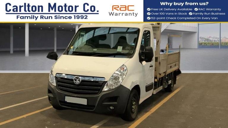 2018 Vauxhall Movano 2.3 CDTi 3500 BiTurbo C/C  inchBEAVERTAIL-PLANT inch L3 H1 Euro 6 (130 ps)  ...
