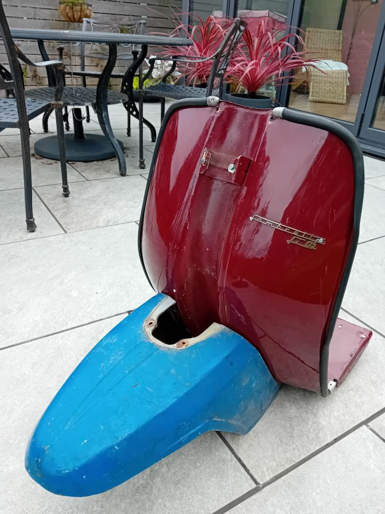 Lambretta legshield and mudguard