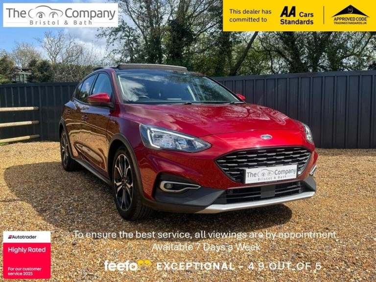 2019 Ford Focus 1.5T EcoBoost Active X Euro 6 (s/s) 5dr HATCHBACK Petrol Manual