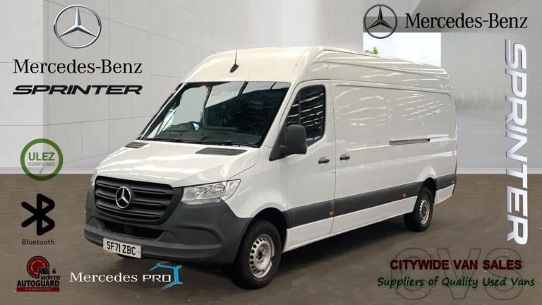 2021 Mercedes-Benz Sprinter 3.5t H2 Progressive 315 2.0 CDi Van PANEL VAN Diesel Manual
