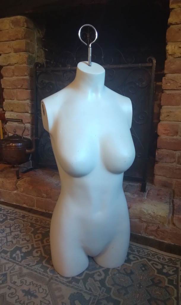 Ex-Shop Display Female Torso Mannequin.