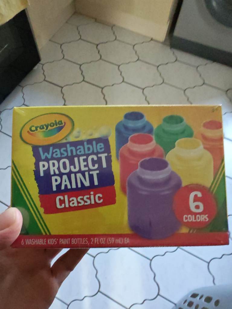 Crayola washable project paint 