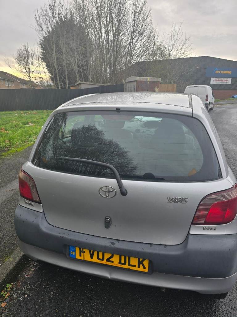 Toyota, YARIS, Hatchback, 2002, Manual, 998 (cc), 5 doors