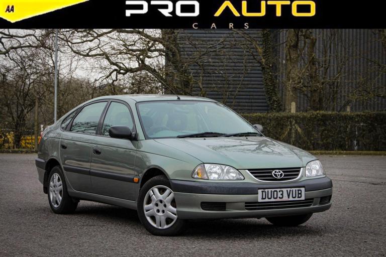 2003 Toyota Avensis 1.8 VVT-i GS 5dr HATCHBACK Petrol Manual