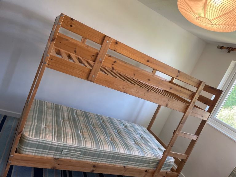 Ikea MYDAL bunk bed frame - pine