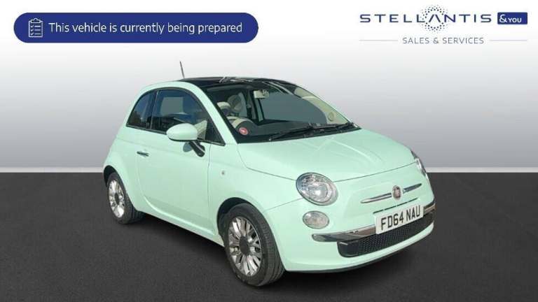 2014 Fiat 500 1.2 Lounge Hatchback 3dr Petrol Manual Euro 6 (s/s) (69 bhp) Hatchback Petrol Manual