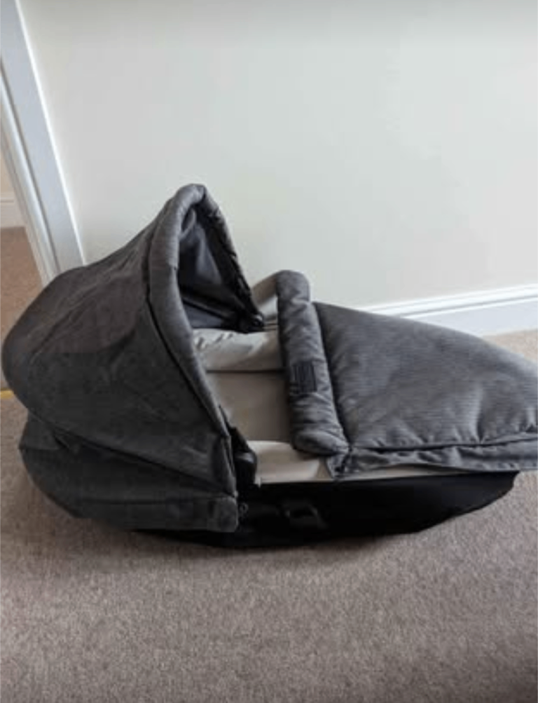 Urban mountain buggy carrycot with rain cover
