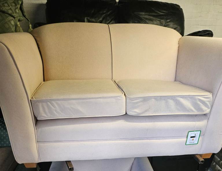 Exdisplay john lewis small cream sofa 