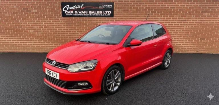 2016 Volkswagen Polo 1.0 110 R-Line 3dr DSG HATCHBACK PETROL Automatic