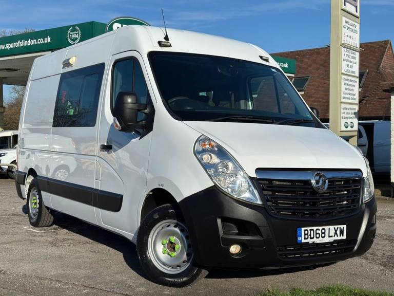 2019 Vauxhall Movano 2.3 CDTi 3500 Crew Van 5dr Diesel Manual FWD L2 H2 Euro 6 (130 ps) Panel Van...