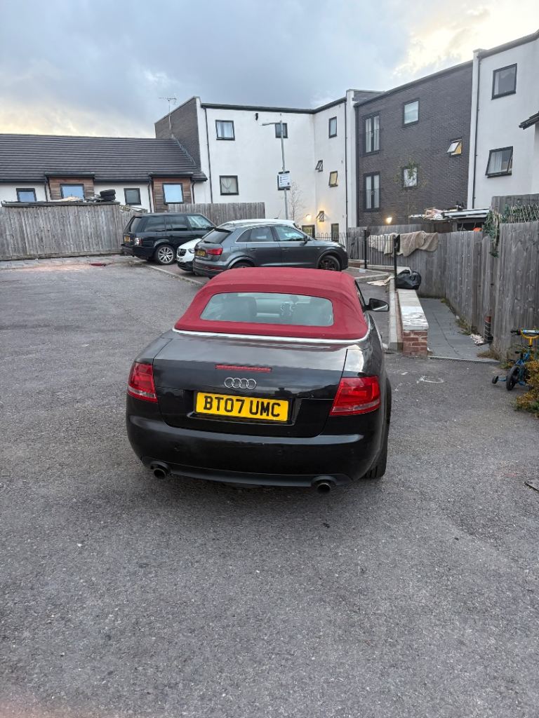 Audi, A4, Convertible, 2007, Manual, 1984 (cc), 2 doors