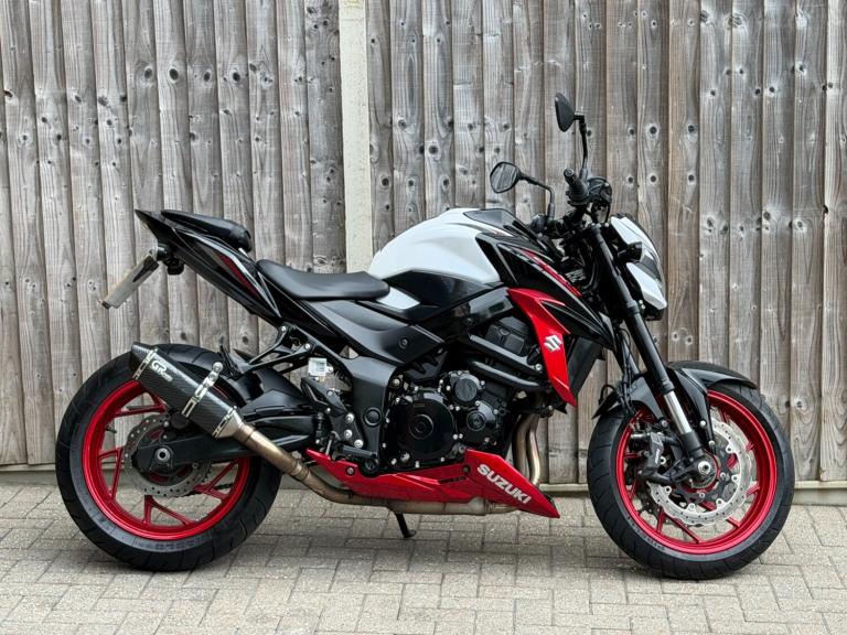 SUZUKI GSX S750 ZAMO ABS 2020 (20) + GR MOTO EXHAUST + 8,800 MILES