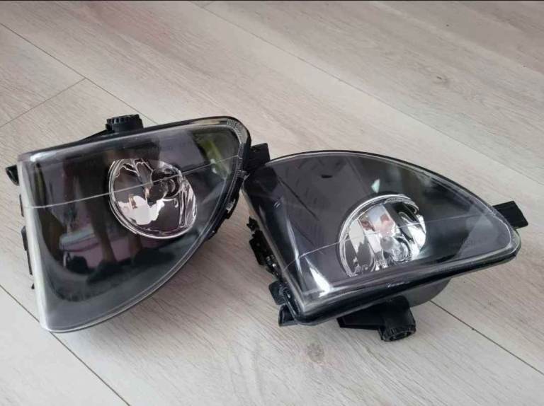 BMW 5 SERIES F10 F11 SE FRONT LOWER BUMPER FOG LAMP LIGHTS + BULBS YEAR 10 - 17