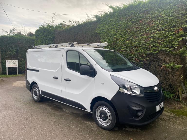 2018 Vauxhall Vivaro L1 H1 1.6 CDTi 2900 VAN LOW MILES +vat Diesel