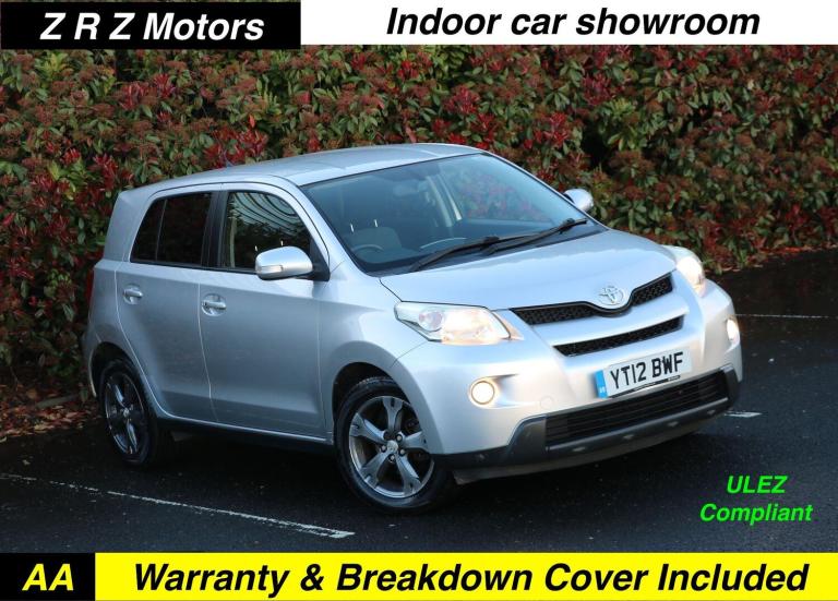 2012 Toyota Urban Cruiser 1.33 Dual VVT-i Euro 4 (s/s) 5dr HATCHBACK Petrol Manual
