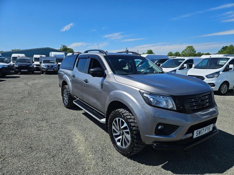 2017 ON 17 PLATE NISSAN NAVARA TEKNA DCI 4X4 D-CAB PICKUP 54K ULEZ FREE ZONE